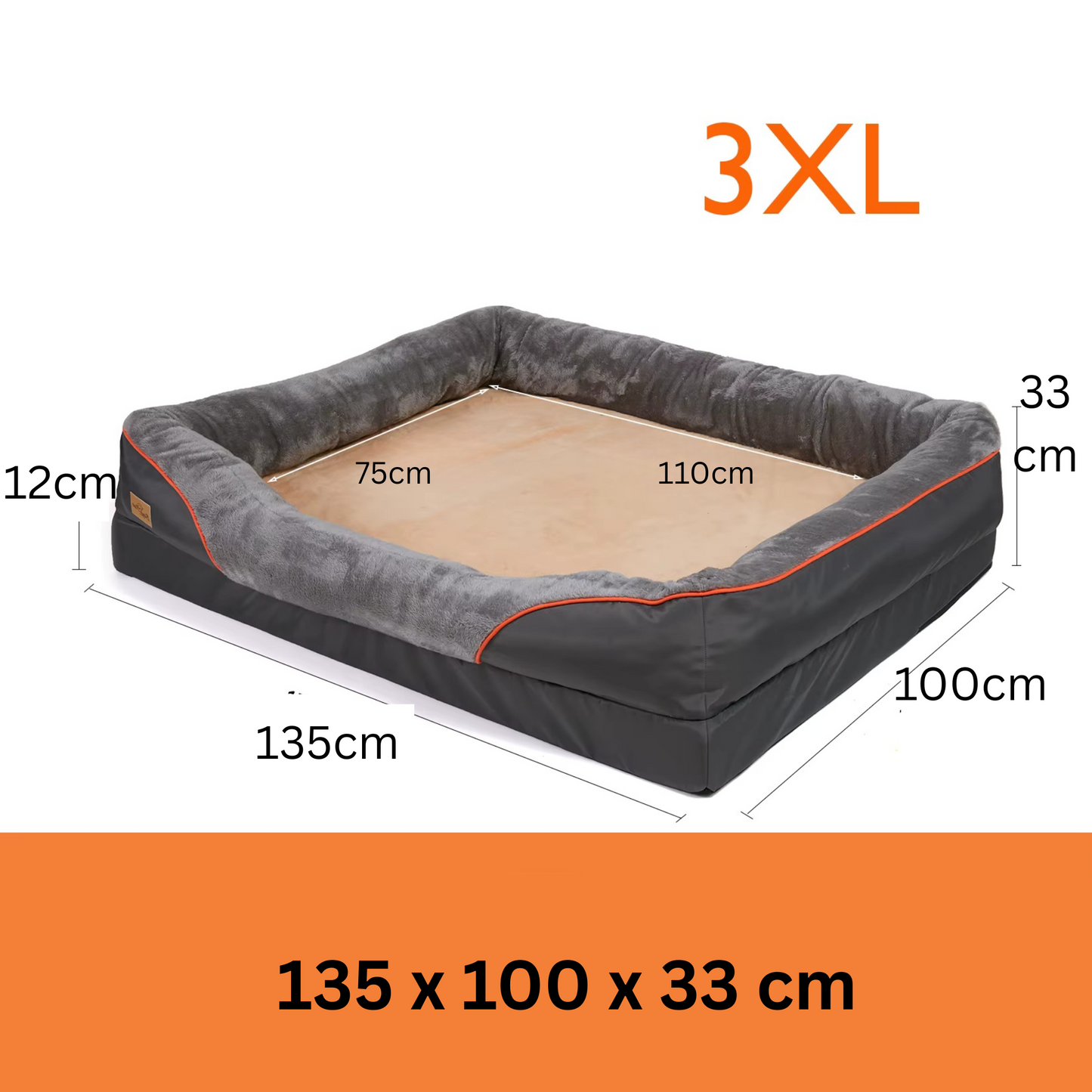 Orthopädisches Hundebett - gesunder & erholsamer Schlaf