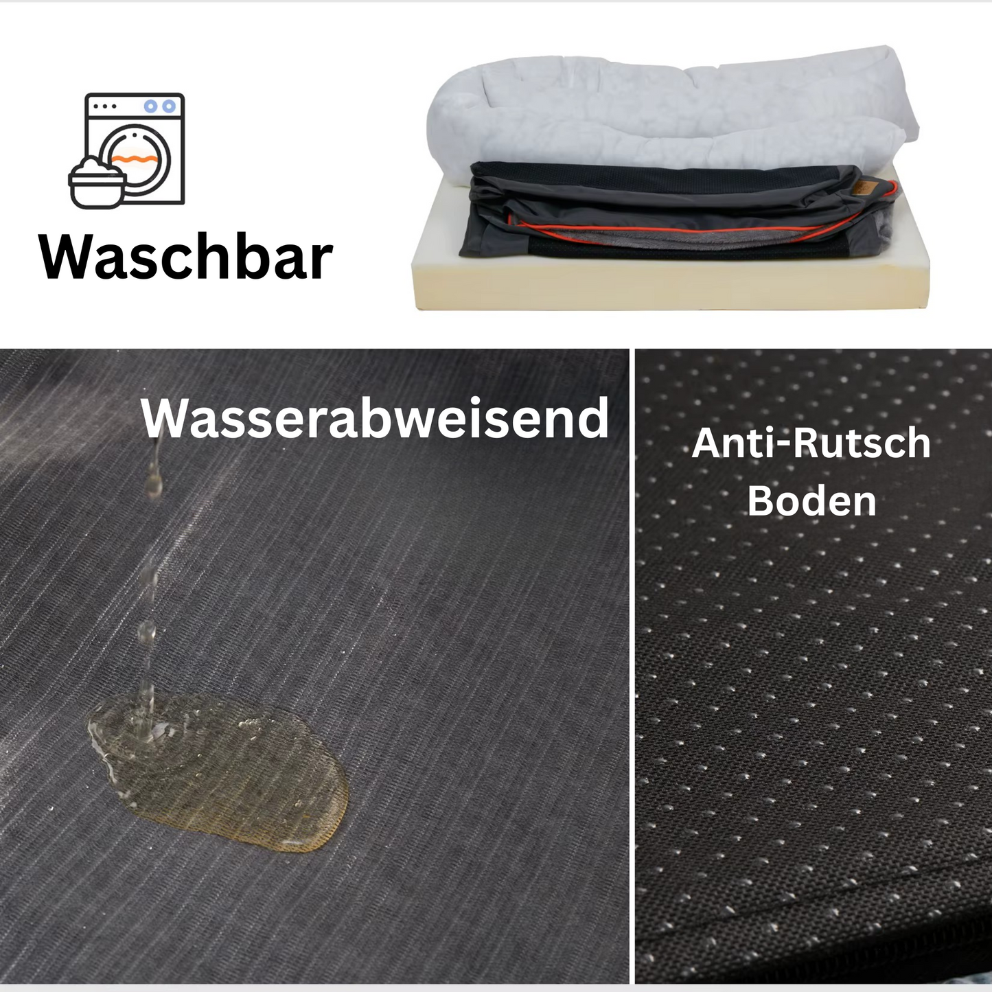 Orthopädisches Hundebett - gesunder & erholsamer Schlaf