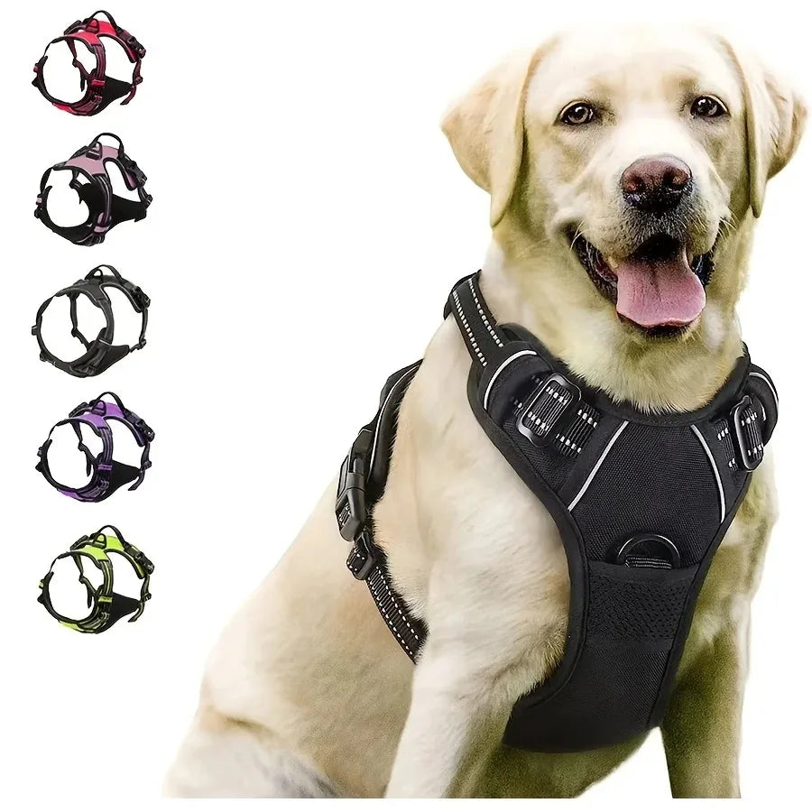 Ergonomisches Y- Hundegeschirr - für frei bewegliche Schultern
