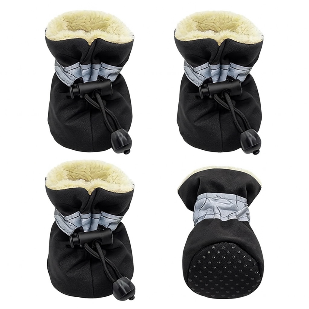 Wasserdichte Hunde-Winterschuhe - Schütze deinen Hund vor wunden Pfoten durch Salz und Kälte