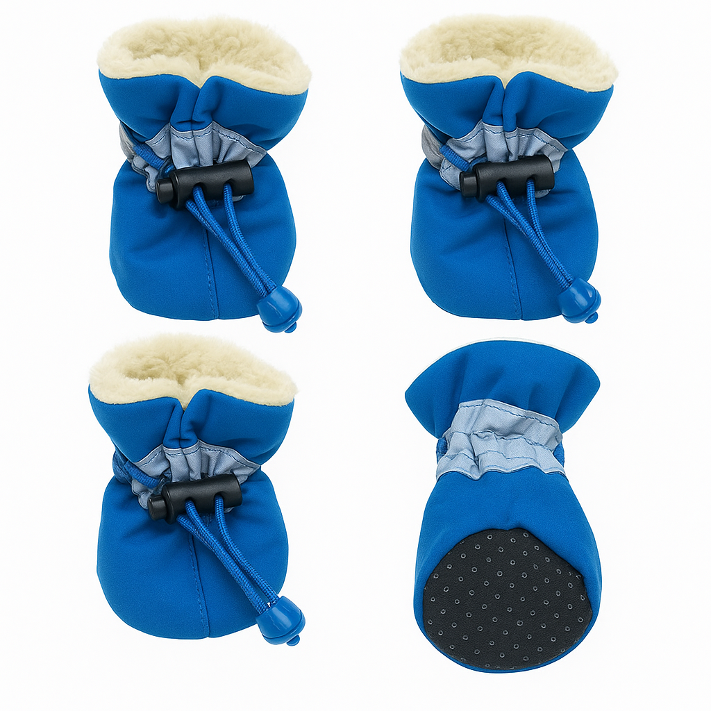 Wasserdichte Hunde-Winterschuhe - Schütze deinen Hund vor wunden Pfoten durch Salz und Kälte