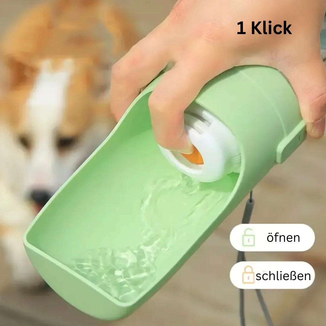 Tragbarer Futter- und Wasserspender - Ideal für unterwegs