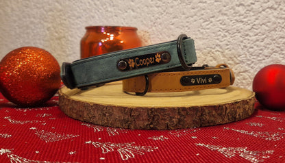 Personalisiertes Hundehalsband – mit Name & Telefonnummer für mehr Sicherheit