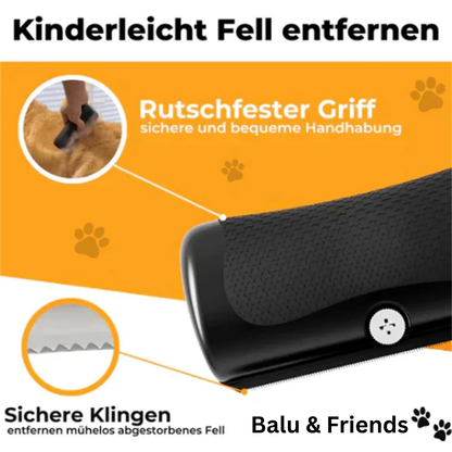 Fellzauber Unterfellbürste - Schluss mit Haaren überall
