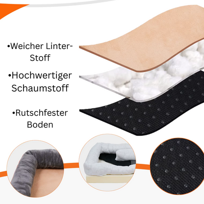 Orthopädisches Hundebett - gesunder & erholsamer Schlaf
