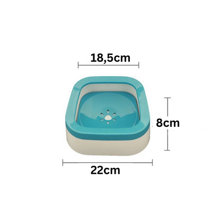 Anti-Splash Wasserschale 1L - mehr Sauberkeit in deinem Zuhause