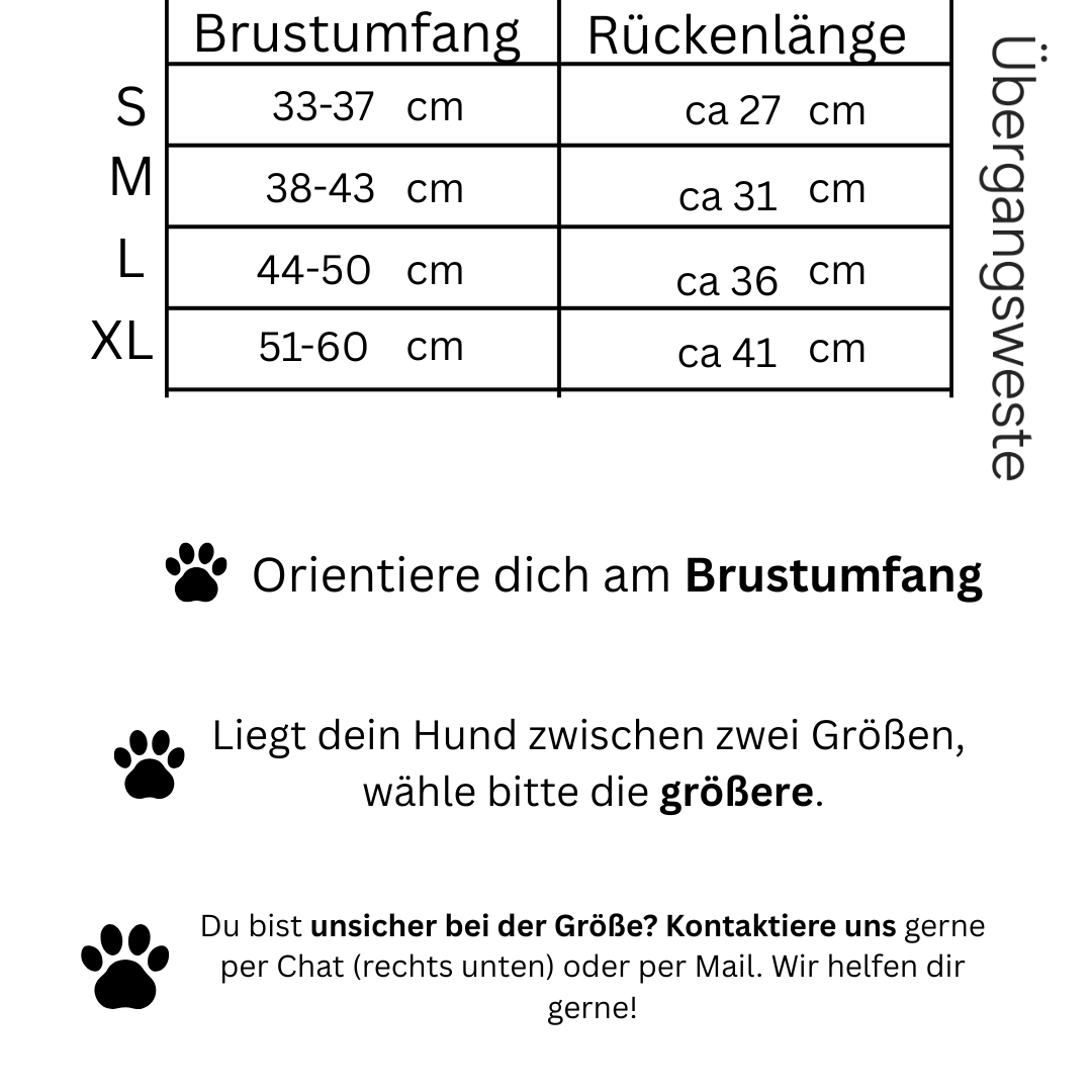 Übergangsweste aus Fleece mit integriertem Leinenring