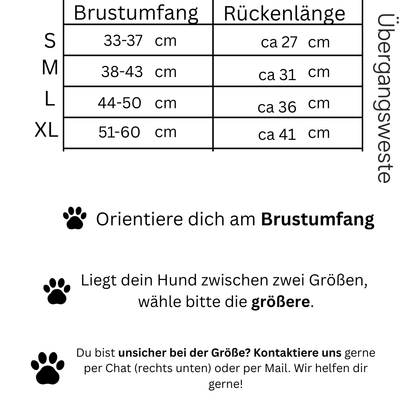 Übergangsweste aus Fleece mit integriertem Leinenring
