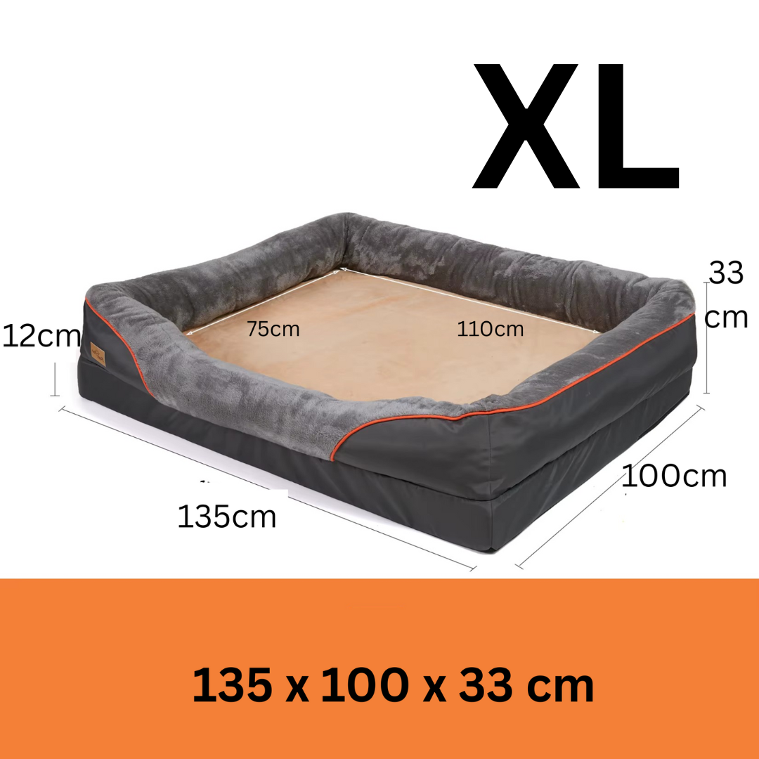 Orthopädisches Hundebett - Entlastet Gelenke & Rücken