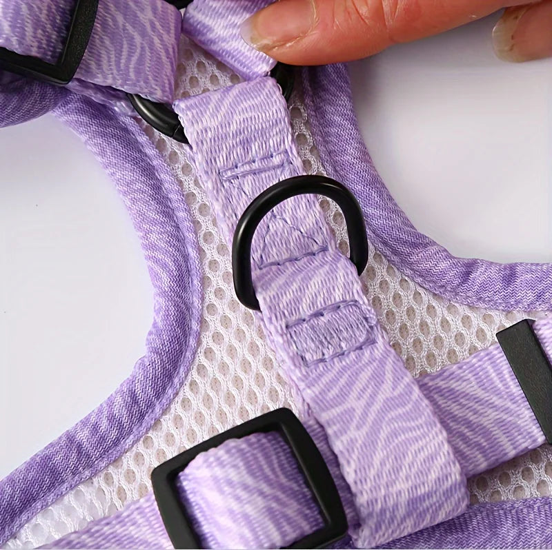 3 in 1 Hundegeschirr Set - Geschirr, Halsband und Leine