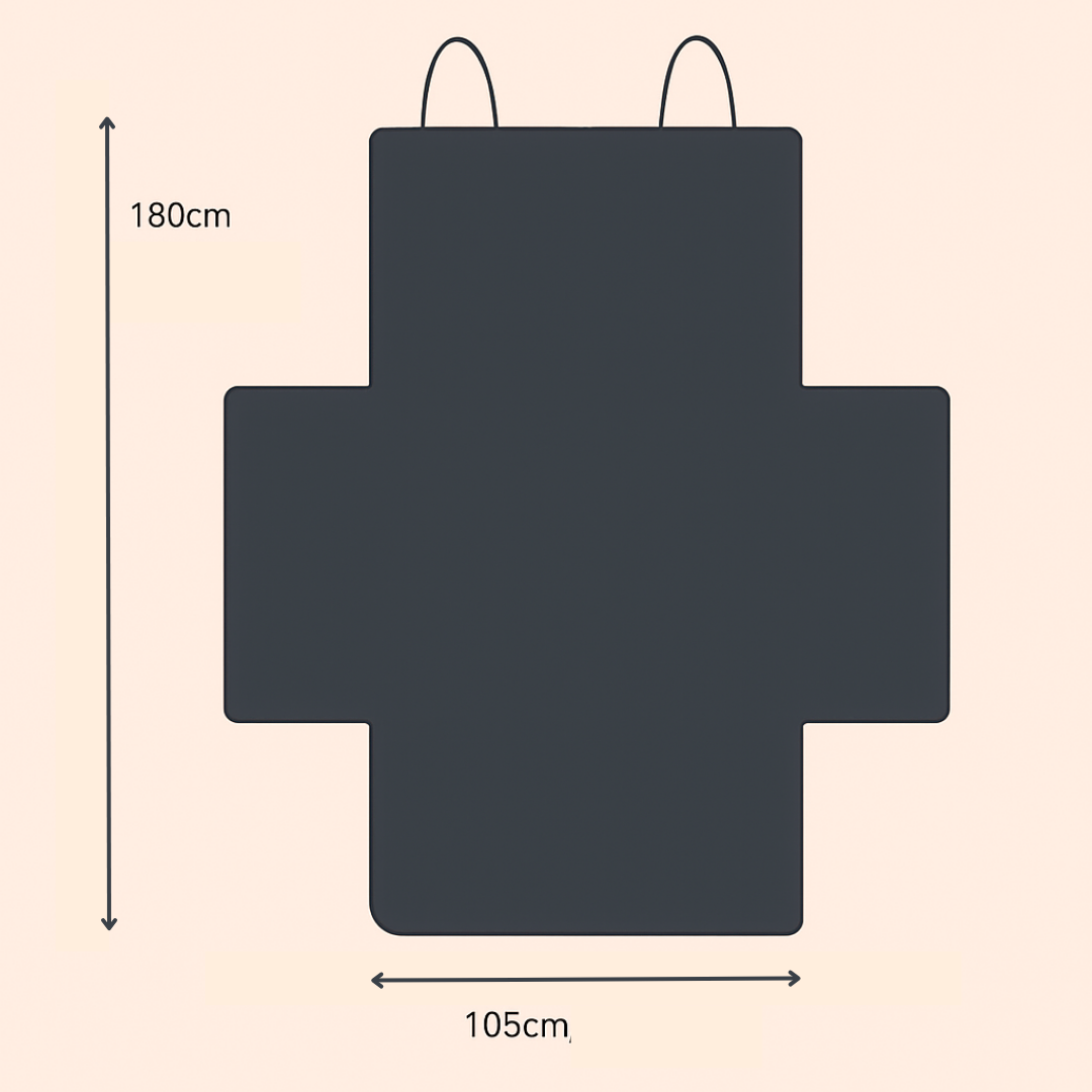 Wasserdichte Hunde Auto - Schutzdecke - Ideal für die nasse Jahreszeit