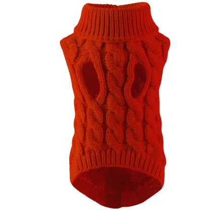 Warmer Hunde-Strickpullover – weich, elastisch & perfekt für kalte Tage