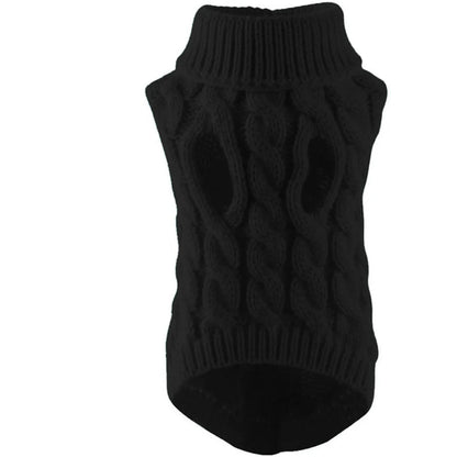 Warmer Hunde-Strickpullover – weich, elastisch & perfekt für kalte Tage