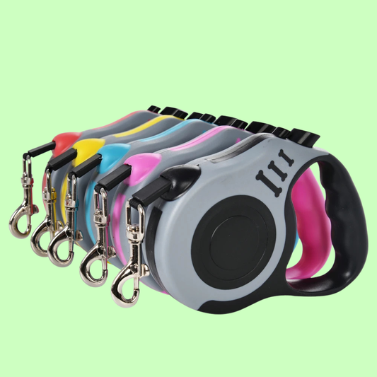 Ausziehbare Hunde-Rollleine -3m & 5m mit Komfortgriff