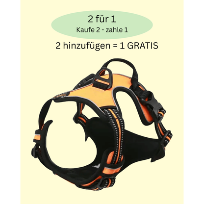 Anti-Zug Y-Geschirr mit Front-Clip – volle Kontrolle ohne Würgen