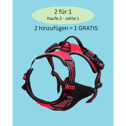 Anti-Zug Y-Geschirr mit Front-Clip – volle Kontrolle ohne Würgen