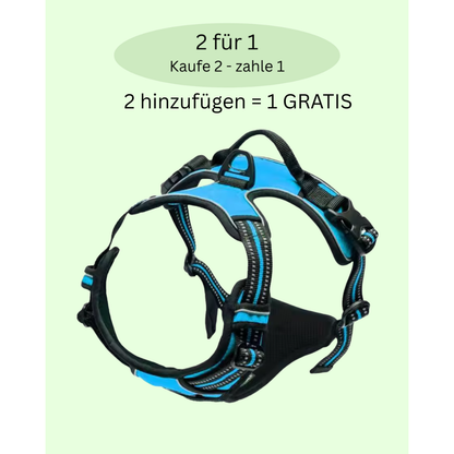 Anti-Zug Y-Geschirr mit Front-Clip – volle Kontrolle ohne Würgen