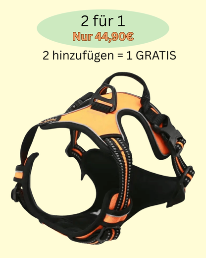 Schluss mit Ziehen an der Leine – Anti-Zug Y-Geschirr mit Brust-Clip