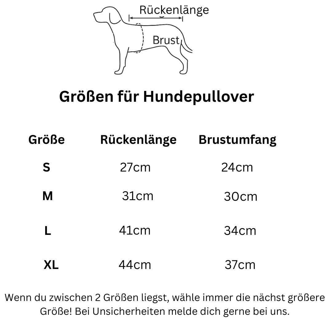 Warmer Hunde-Strickpullover – weich, elastisch & perfekt für kalte Tage