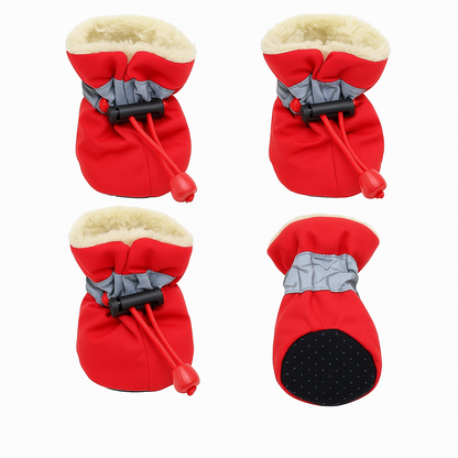 Wasserdichte Hunde-Winterschuhe - Schütze deinen Hund vor wunden Pfoten durch Salz und Kälte