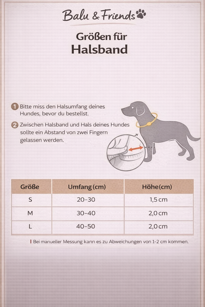Stylisches Hundehalsband - Qualität & Designe in Perfektion