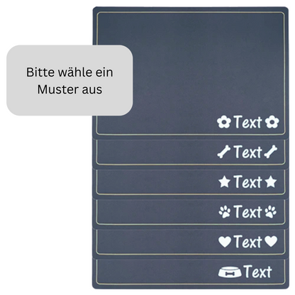 Personalisierte Napfunterlage - Dein individueller Futterplatz