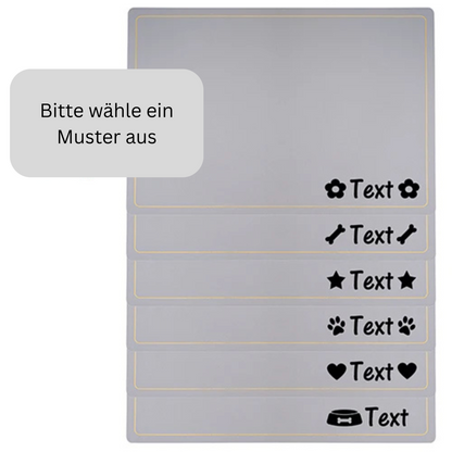 Personalisierte Napfunterlage - Dein individueller Futterplatz