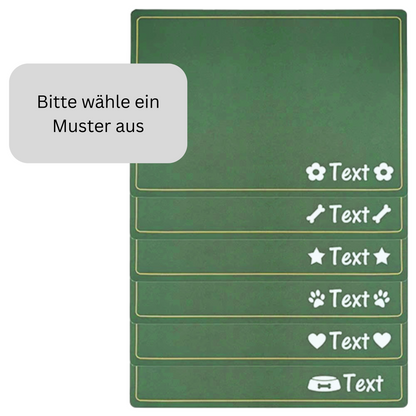 Personalisierte Napfunterlage - Dein individueller Futterplatz
