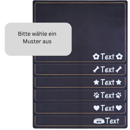 Personalisierte Napfunterlage - Dein individueller Futterplatz